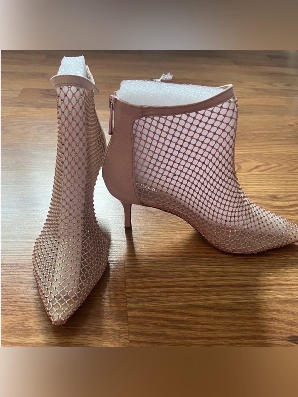 Charles by Charles David Afterhours Rhinestone mesh fashion bootie